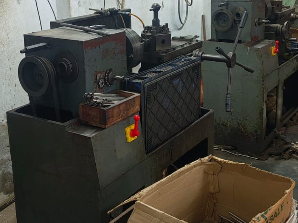 Lathes on the Air Flow factory floor
