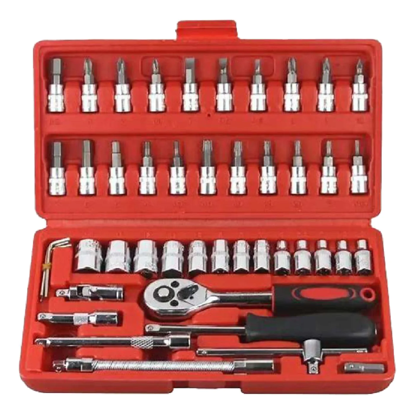 Socket Set 46 Piece 1/4 inch