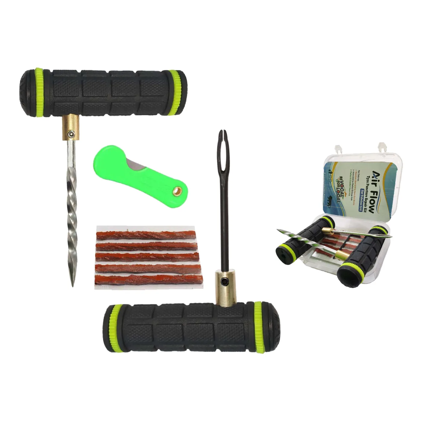 Tubeless Tyre Puncture Repair Kit